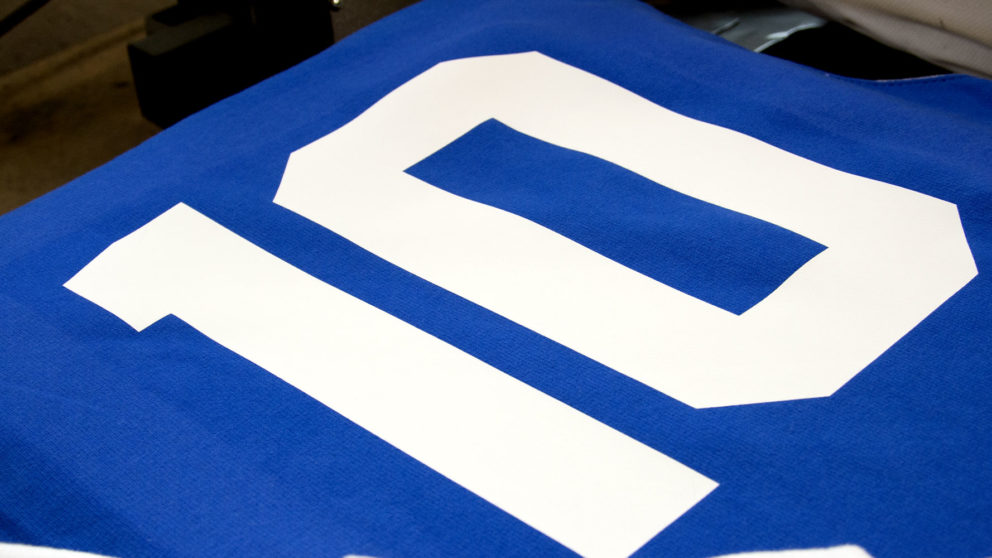 Bedrukking van sportshirts: Welke typografie kiezen?